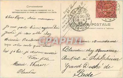 Dijon — Muzeum — Mniścy z Grobu Jean sans Peur — R. Pillu, wydawca, Dijon, 1 Place St Jean i 31 Rue Bossuet — Rewers