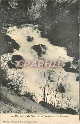 वॉक्लूज़ (वॉक्लूज़) — झरने — कला संस्करण जे. ब्रू एंड सी, कार्पेंट्रास, संख्या 12