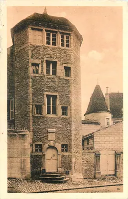 Tournus (S.-et-L.) — Torre da Tesouraria — editor Coupier & Jacon, número de série não visível