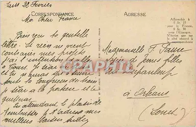 PARIS - Die Gare d'Orsay - ND - Verleger ND, Seriennummer 3091 — Rückseite