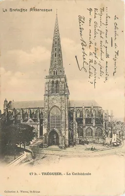 Tréguier - A Catedral — Coleção A. Waron, St-Brieuc