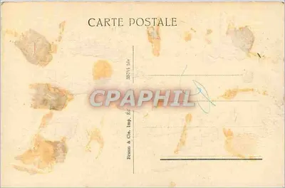 Santa Geneviève vigia sobre a cidade adormecida — obra de Puvis de Chavannes — edição Braun & Cie, 1896 — Verso