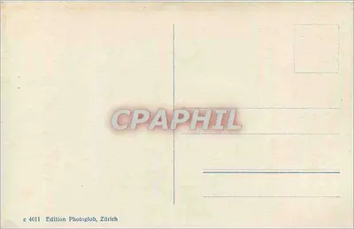 Krowy na pasie — Wydawnictwo Photoglob, Zurych, nr 4611 — Rewers