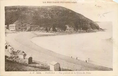 Plouha — Vista geral da Praia do Palus — A.W. 9260