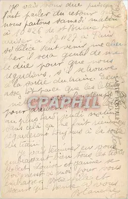 Plouha — Vista geral da Praia do Palus — A.W. 9260 — Verso