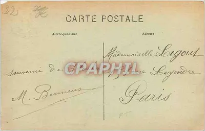 PLOUHA (C.-du-N.) — Algemene uitzicht van de anse Coochat — Collectie, patisserie Oouée, Plouha — Achterkant