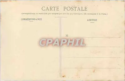 Châteauneuf-sur-Loire — Esplanada da Orangerie — Édit. Cl. L. Marchand — Verso