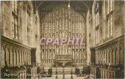 Oxford, Capela de All Souls College — fundada N.D. (1437) — Série de Frith, No. 5756
