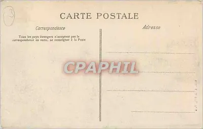 Londres — Grande Hotel das Postas — Bilhete postal antigo n°14 — Verso