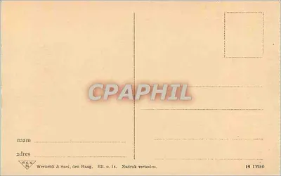 Rotterdam — widok rzeki Maas — wydawca Weenen & Suel, nr 19 13580 — Rewers