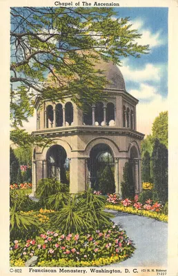 Capela da Ascensão — Mosteiro Franciscano, Washington, D.C. — H. H. Rideout, C-602