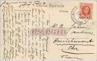 Bruxelas - Mont des Arts — editor Gibert, n°4 — Verso