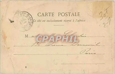 PONT-ST-PIERRE (Eure) - Chalet do Castelo — A. Bertrauger, imp.-edit. FleurY-sur-Andelle — Verso
