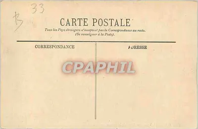 Bordeaux — De Place de la Bourse — LL. — Achterkant