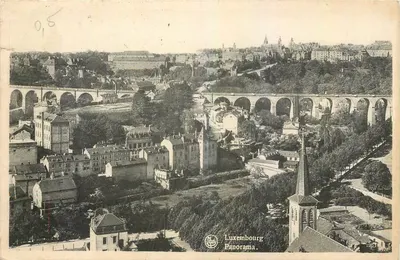 Luxemburgo — Panorama — E. A. Schrack, n° 05