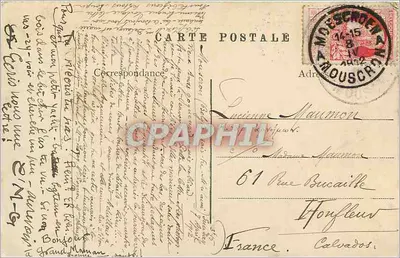 Mouscron — Hôtel-de-Ville — wyd. J. Auverny — Rewers