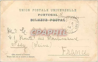 Trajes de Portugal — Magdalena — Éd. P. Reisint. - Faz de Goura — Verso