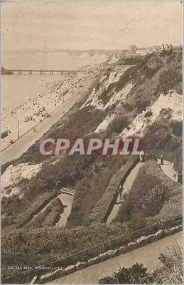 Caminho Zig Zag, Bournemouth — vista panorâmica — editor não identificado, número de série não visível