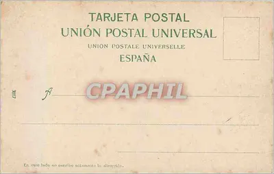 Las Palmas — Estrada de Telde — Bazar alemão, n°42 — Verso