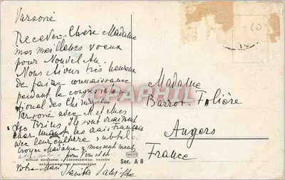 Widok na kościoł zimą — Retley 1913 — n°20 — Rewers