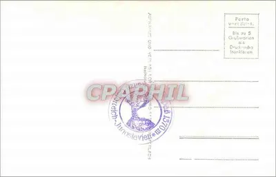 Loiblpass (1370 m) — montanha rochosa com monumento e ferrovia — editor G. Schlauch, n° 72-50 — Verso