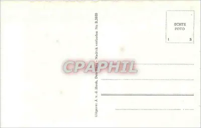 Den Haag, Vrede spaleis — editor J. V. d. Hoek, série B.3939 — Verso