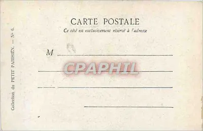 Paryż — Panthéon — Kolekcja Małego Paryżanina, nr 6 — Rewers