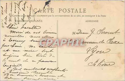 PARIS — Igreja Flamenga — B. F. PARIS 25 — Verso
