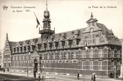 Le Palais de la Hollande — Exposition Universelle de Gand - 1913 — Éditeur STAR