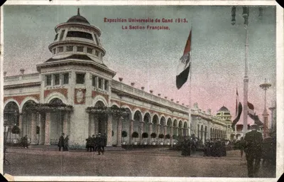 Exposição Universal de Gand 1913 — A Seção Francesa — Editor não visível