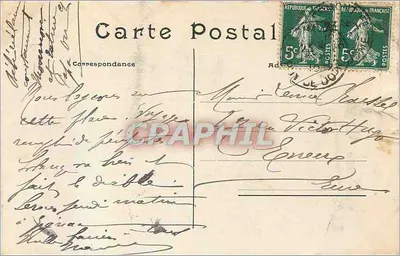 CLERMONT-FERRAND (Puy-de-Dôme) — Piazza de Jaude — L'HIRONDELLE, Parigi, n°443 — Verso