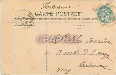 Jezioro Annecy — Port Chavvoire — Pititier, fot.-wyd., Annecy, n° 195 — Rewers