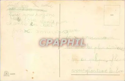 Crianças brincando sob uma árvore florida — 'Feliz Aniversário' — Editor especial n° 968 — Verso