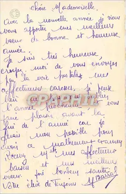 Paisagem invernal — Carta de boas-vindas — Grapahol — Verso