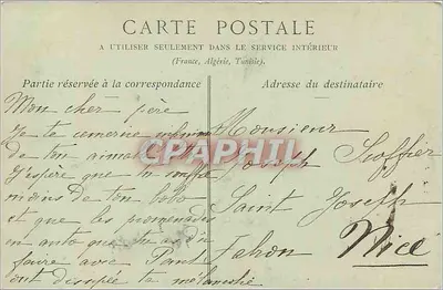 Bordeaux — Quai de Bourgogne, widok z Douane — Zbiory ND Fot — Rewers
