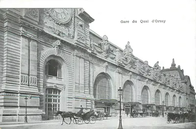 Estação do Quai d'Orsay — Paris — editor desconhecido, número de série não visível