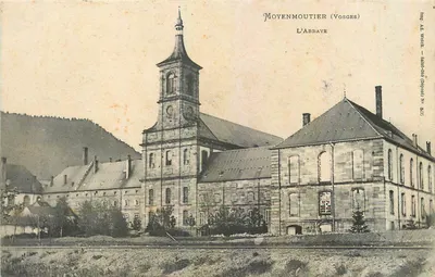 Moyenmoutier (Vosges) — A Abadia — Imp. A.D. WOHLT - Saint-Dizier (Odhés) N° 805
