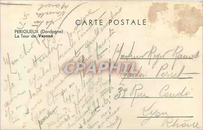 A Torre de Vesone — Périgueux (Dordogne) — Cing — Verso