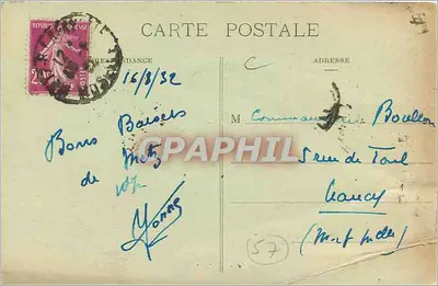 Metz — Stacja — Wydanie F. Conrard, Metz — Rewers