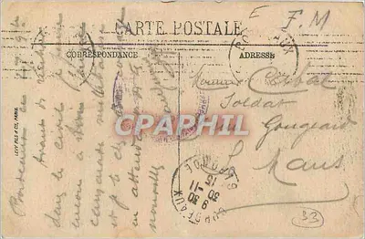 Bordeaux — A Ponte da Compagnia do Meio-Dia — SELECTA — Verso