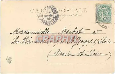 A Capela das Carmelitas - Vista da Rue Voltaire — Gisserie Hépichet, Niort — Verso