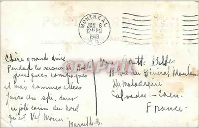 Val Morin - Vista — editor desconhecido, número de série 60 — Verso