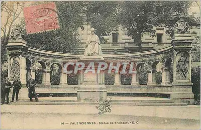 Valenciennes - Estátua de Froissart - E. C.