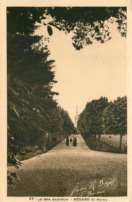 O Bom Salvador - Bégard (C.-du-N.) — Avenida do Sagrado Coração — Estúdio R. Binet