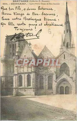 Guingamp — Igreja Nossa Senhora do Bom Socorro — Coleção E. Hamonic, n° 260