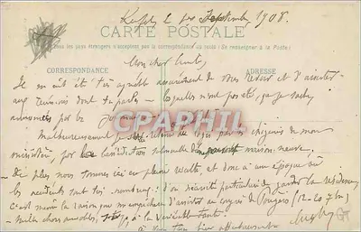 Guingamp - Interior da Capela de Nossa Senhora do Bom Socorro — Coleção Hamon — Verso