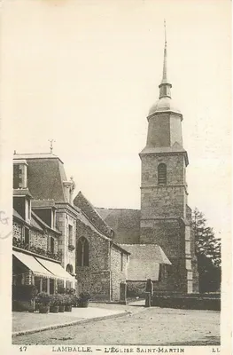 Lamballe — A Igreja de São Martinho — LL
