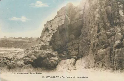 ÉTABLES - A Ponta de Vau-Burel — Coll. Mlle Camard, Bazar Breton, n°29