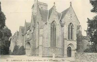 Lamballe — A Igreja Nossa Senhora, séculos XI e XII — LL