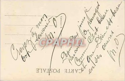 Wyspa Bréhat — Molo Pająka — A.W. 2510 — Rewers
